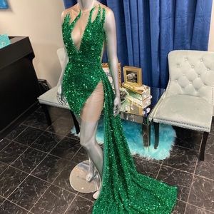 Birthday dress this a custom piece very stretchy